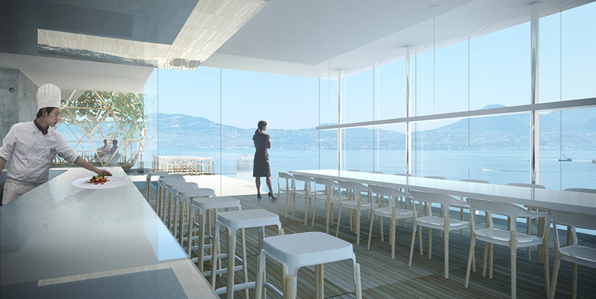 Mikou Studio revealed new High School Campus for a competition in Swiss