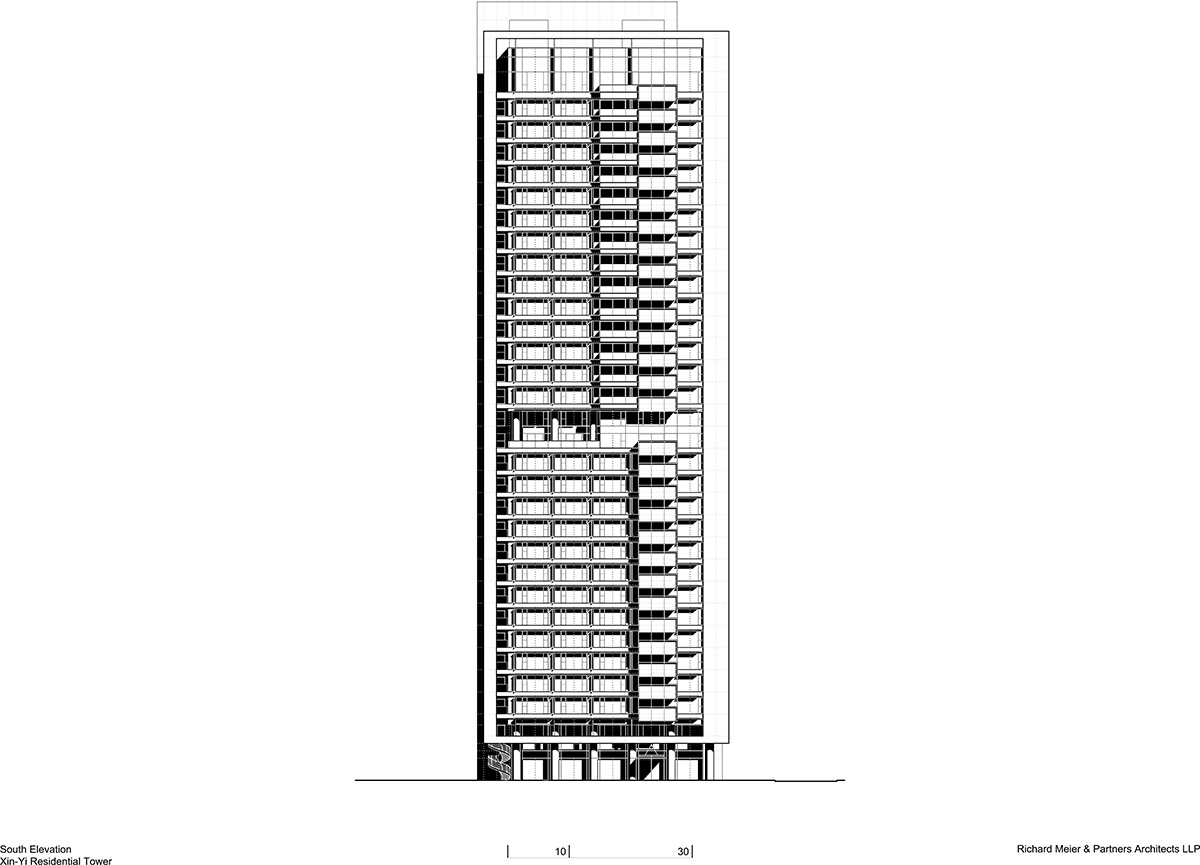 Richard Meier & Partners Announces The CDC &ldquo;55 Timeless&rdquo; Xin-Yi Residential Tower In Taipei
