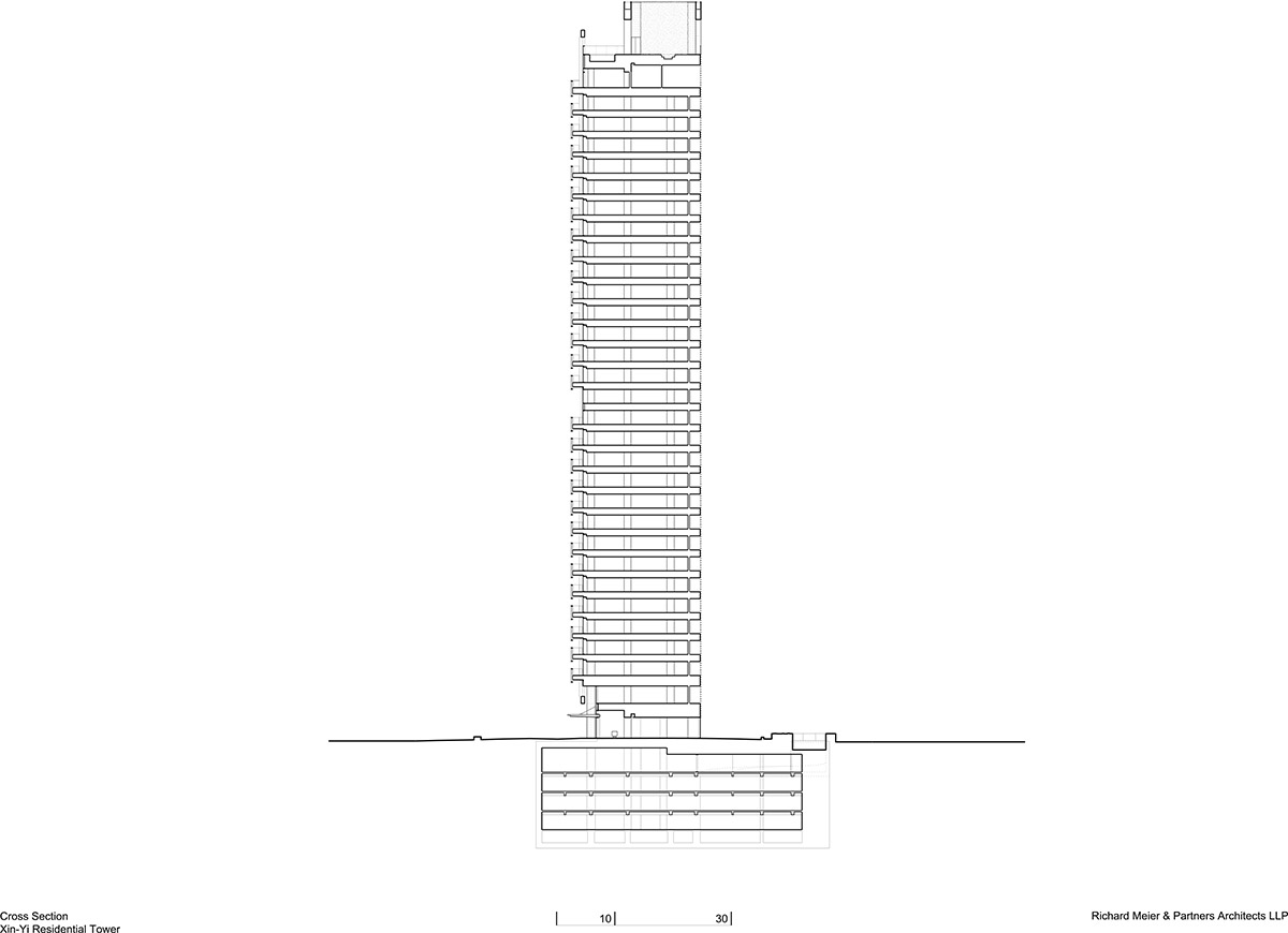 Richard Meier & Partners Announces The CDC &ldquo;55 Timeless&rdquo; Xin-Yi Residential Tower In Taipei