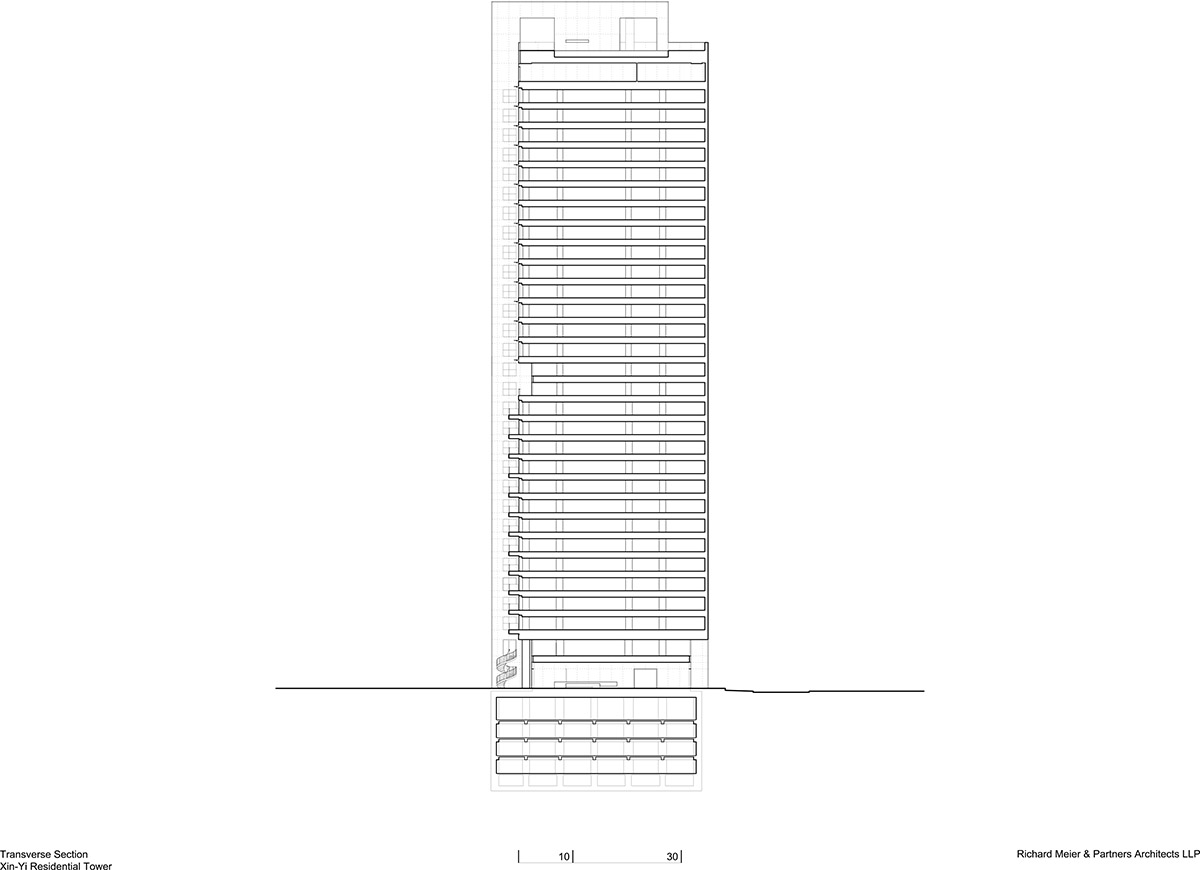 Richard Meier & Partners Announces The CDC &ldquo;55 Timeless&rdquo; Xin-Yi Residential Tower In Taipei