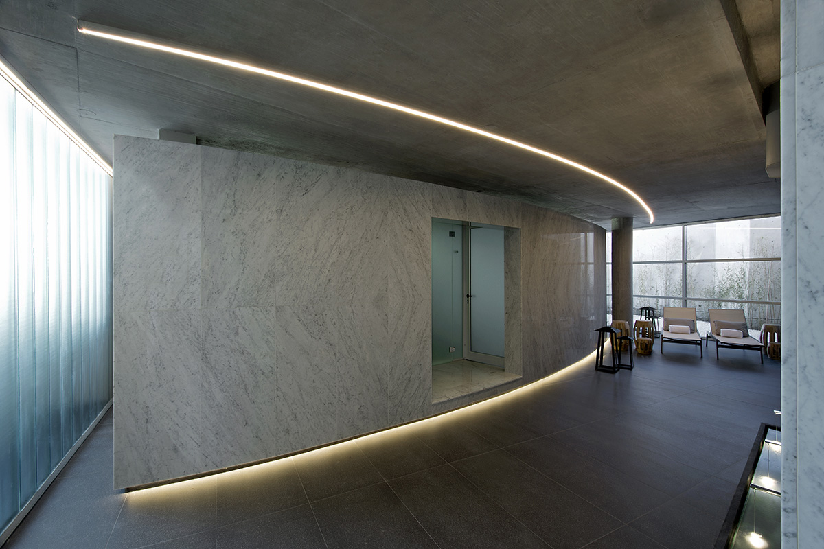 This complex protects the natural environment by creating organic design process in Argentina