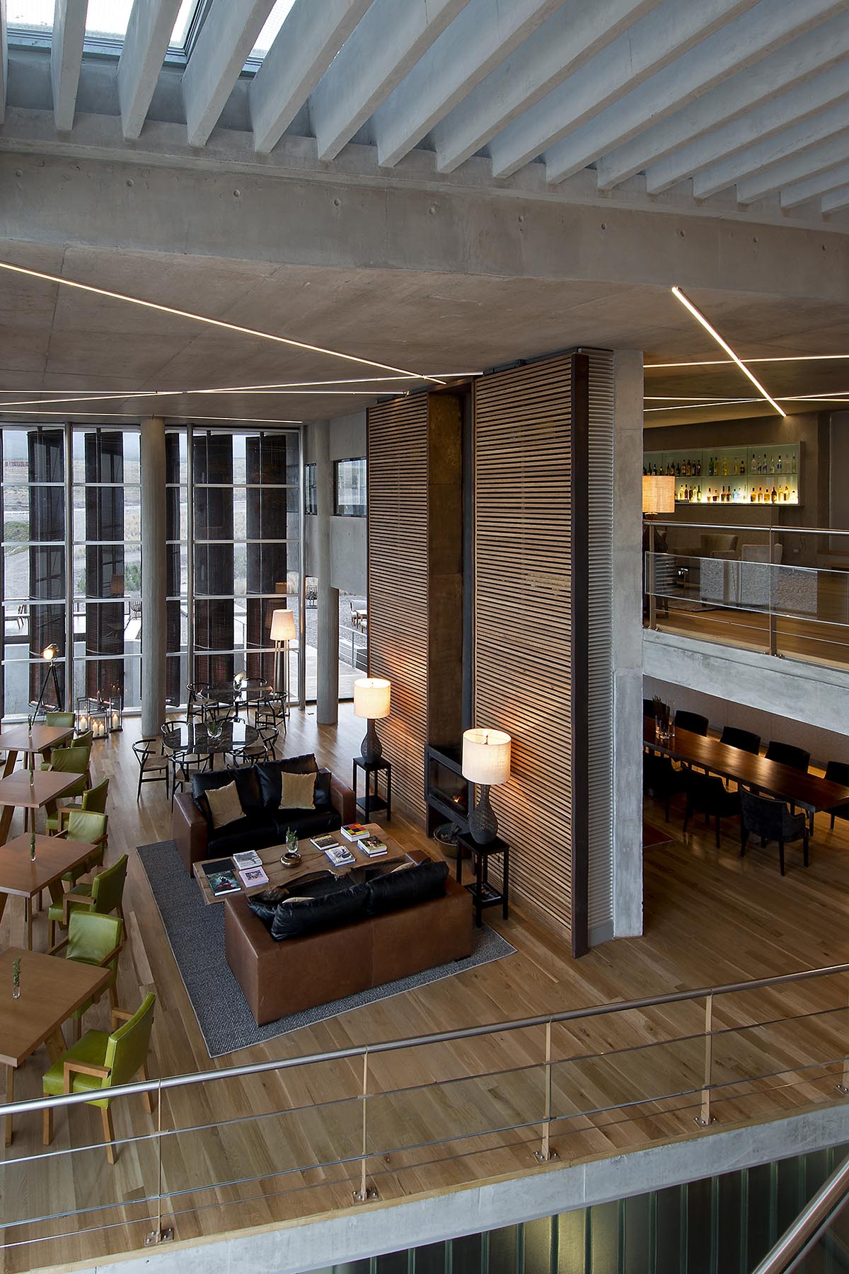 This complex protects the natural environment by creating organic design process in Argentina