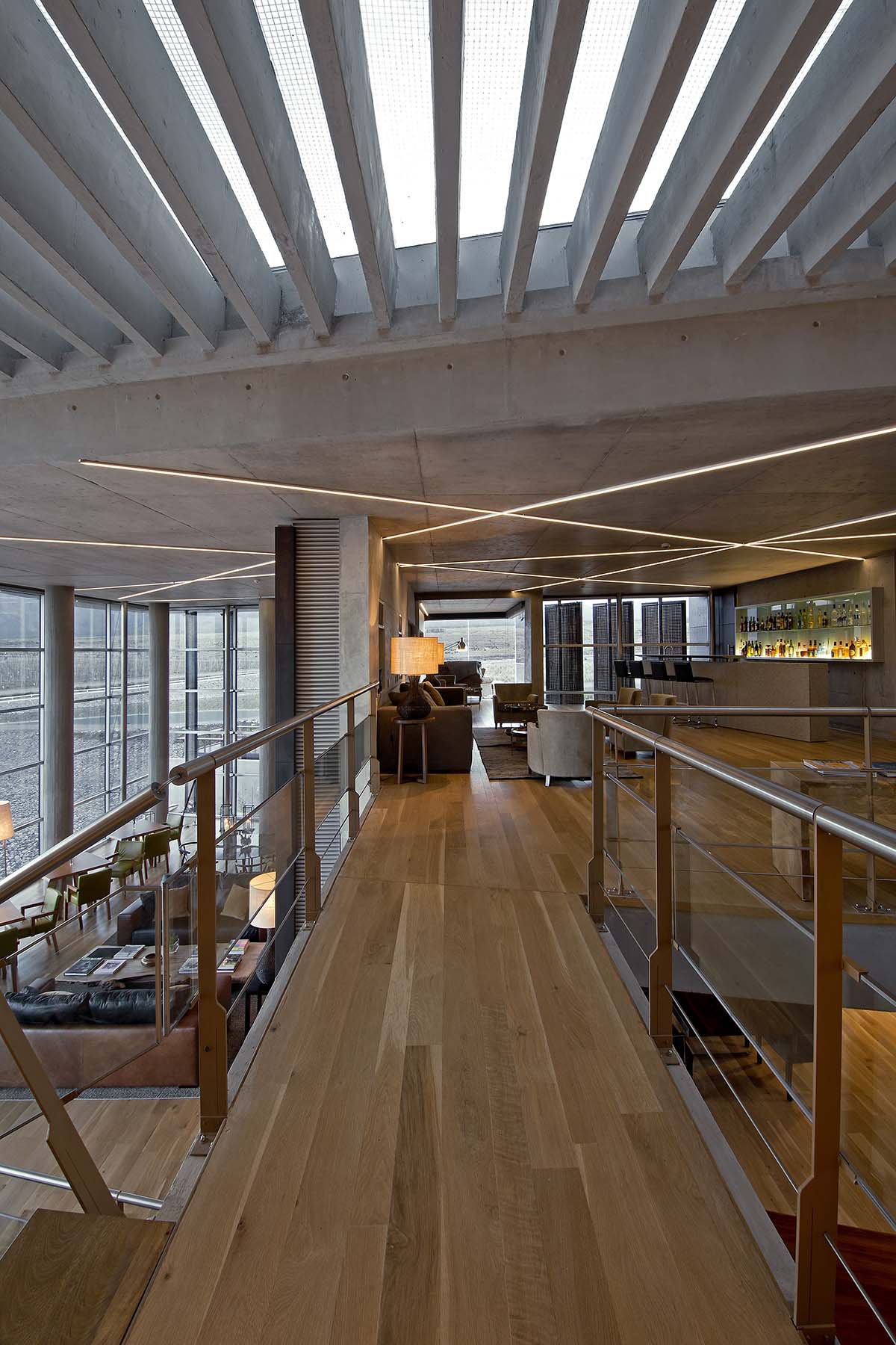 This complex protects the natural environment by creating organic design process in Argentina