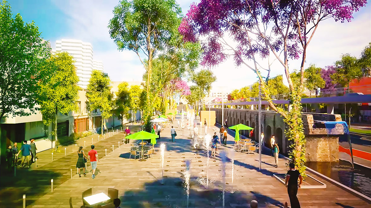 FR-EE transforms the urban space of Mexico City: ’’The Cultural Corridor Chapultepec’’ revealed