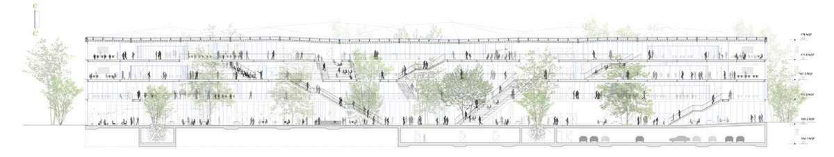 Sou Fujimoto, Nicolas Laisné & Manal Rachdi Architects talk about Ecole Polytechnique at Paris-Saclay