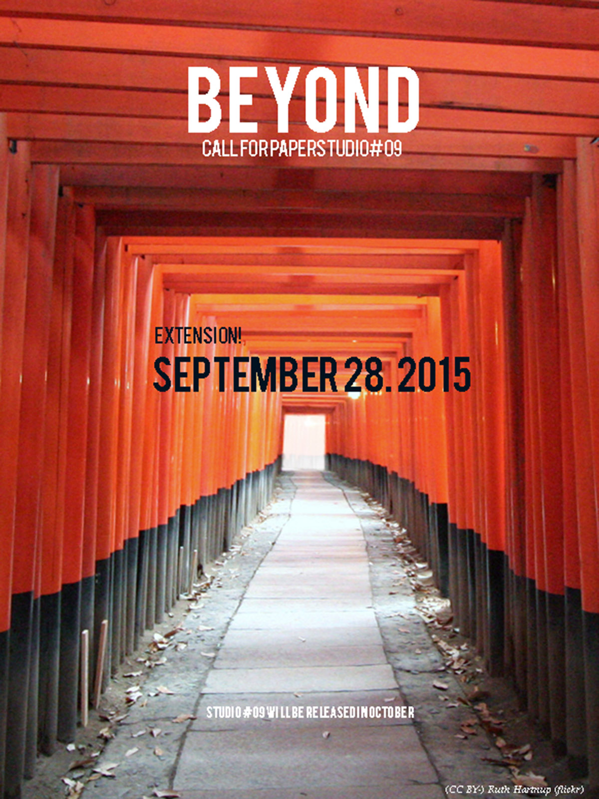 Call For Papers: Studio#09 - BEYOND Deadline Extended!