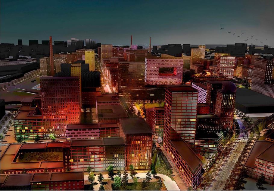 MVRDV wins 58HA Serp & Molot Factory Transformation in Moscow