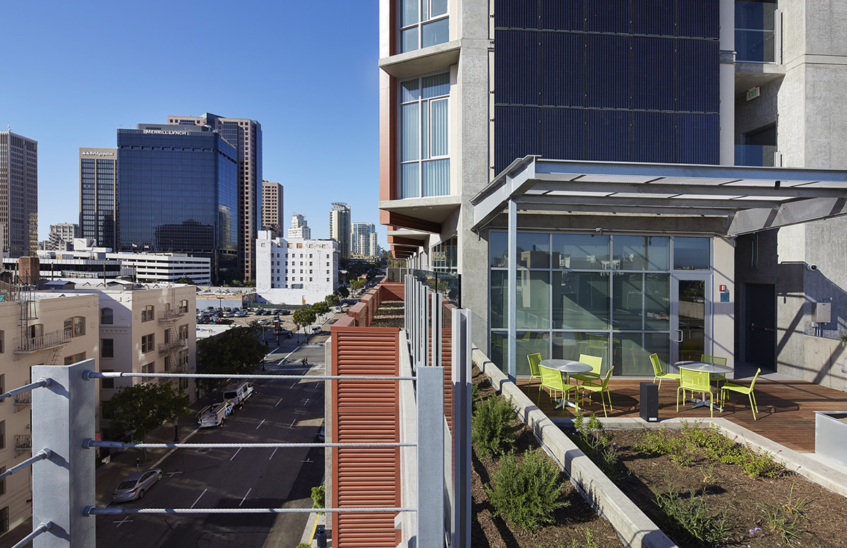 Studio E Architects opens &rsquo;&rsquo;Celadon&rsquo;&rsquo;:An Affordable High-Rise Housing in San Diego