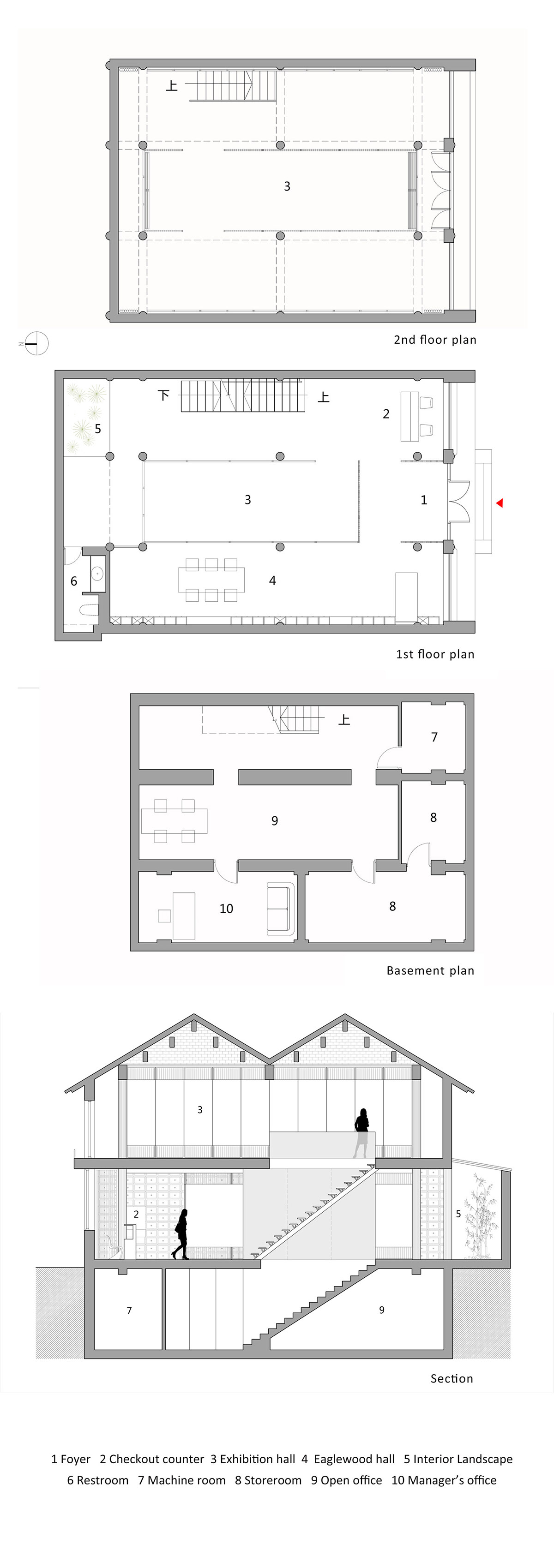Arch Studio’s Folding screen is a precious traditional fine art that maximizes the interior space