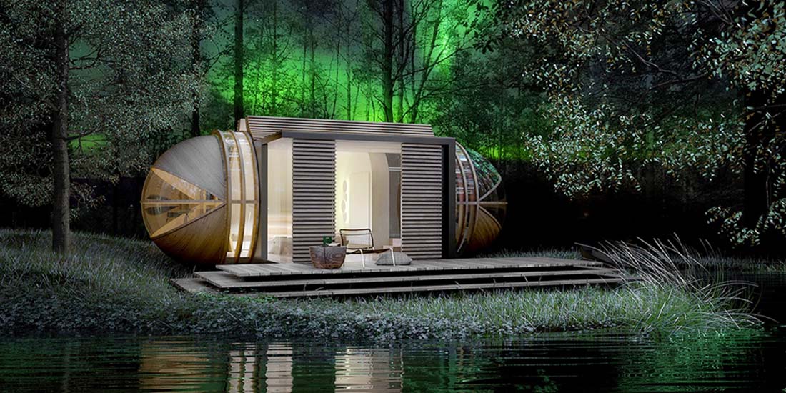 The &rsquo;&rsquo;Drop&rsquo;&rsquo; eco-hotel redefines eco-luxury portable hotel suits