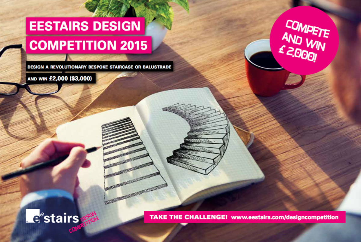 International specialist launches staircase design competition: Two £2,000 cash prizes