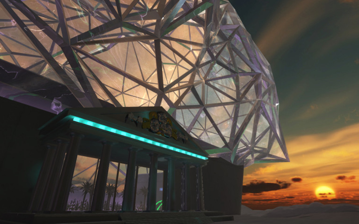 DiMoDA, a digital museum in the machine that transforms art into architecture