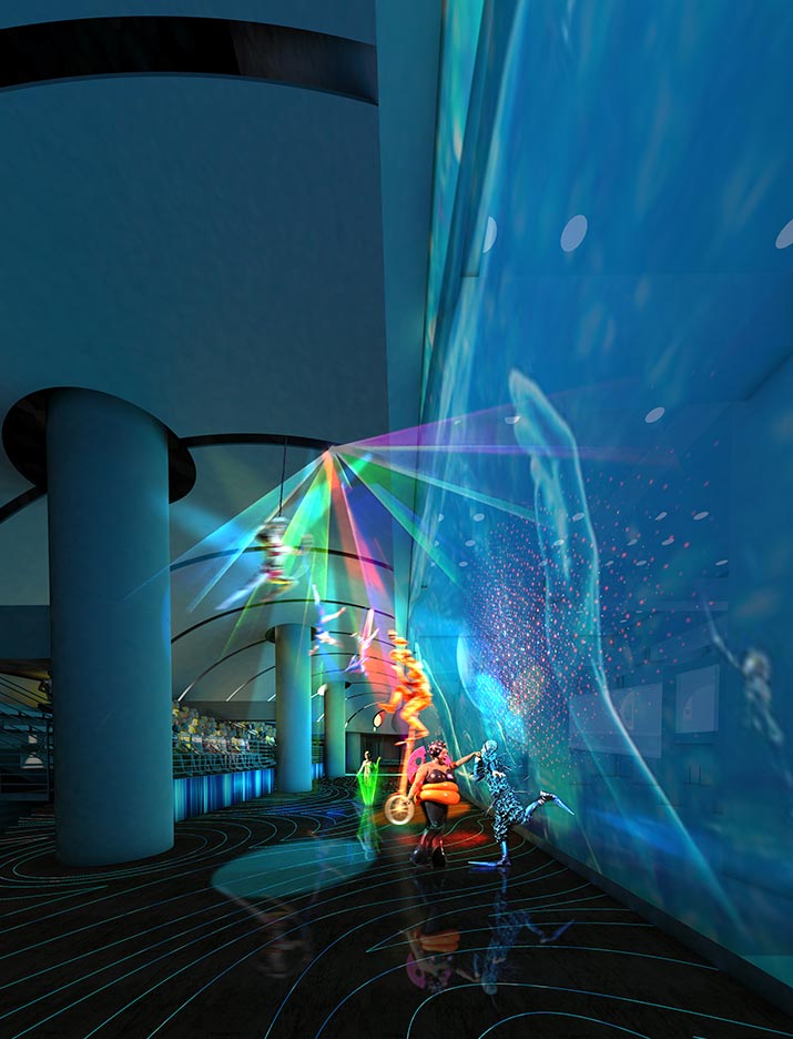 Peddle Thorpe Architects design Grandview Mall Aquarium in China