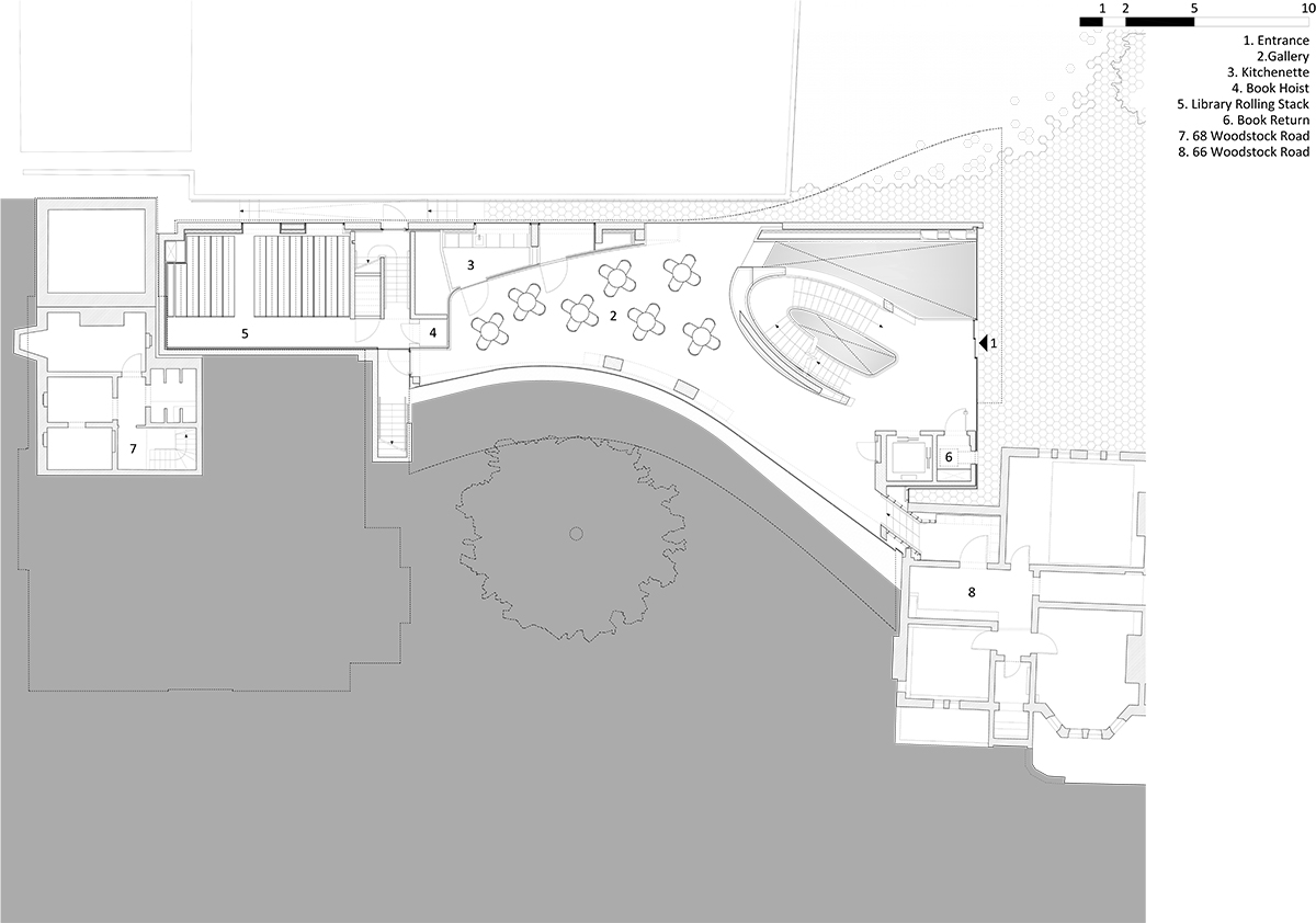 Zaha Hadid completed library and archive building for Oxford University&rsquo;s Middle East Centre