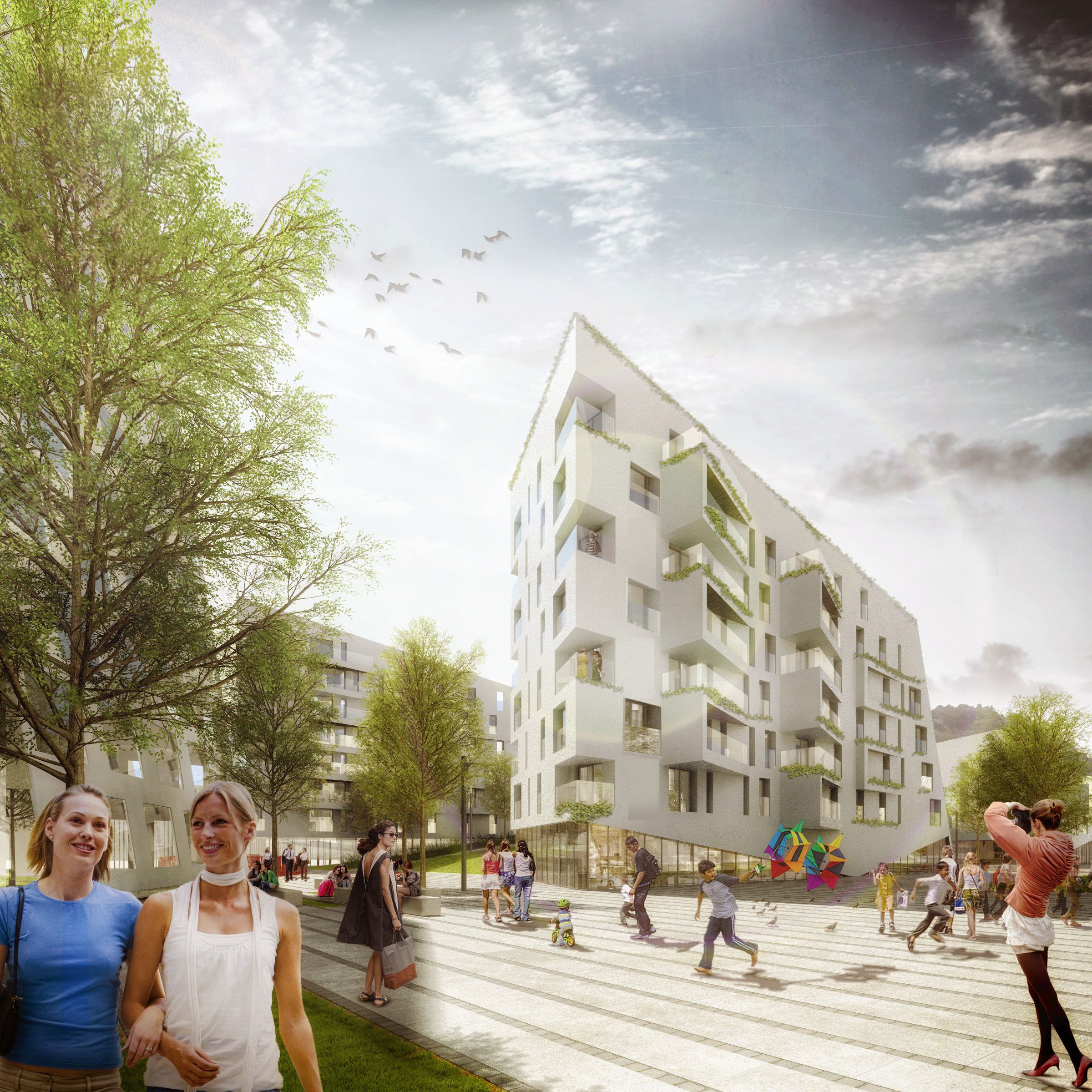 A2M, Bureau Greish, Jaspers & Eyers win competition for the city of Liège: ’’Paradis Express’’