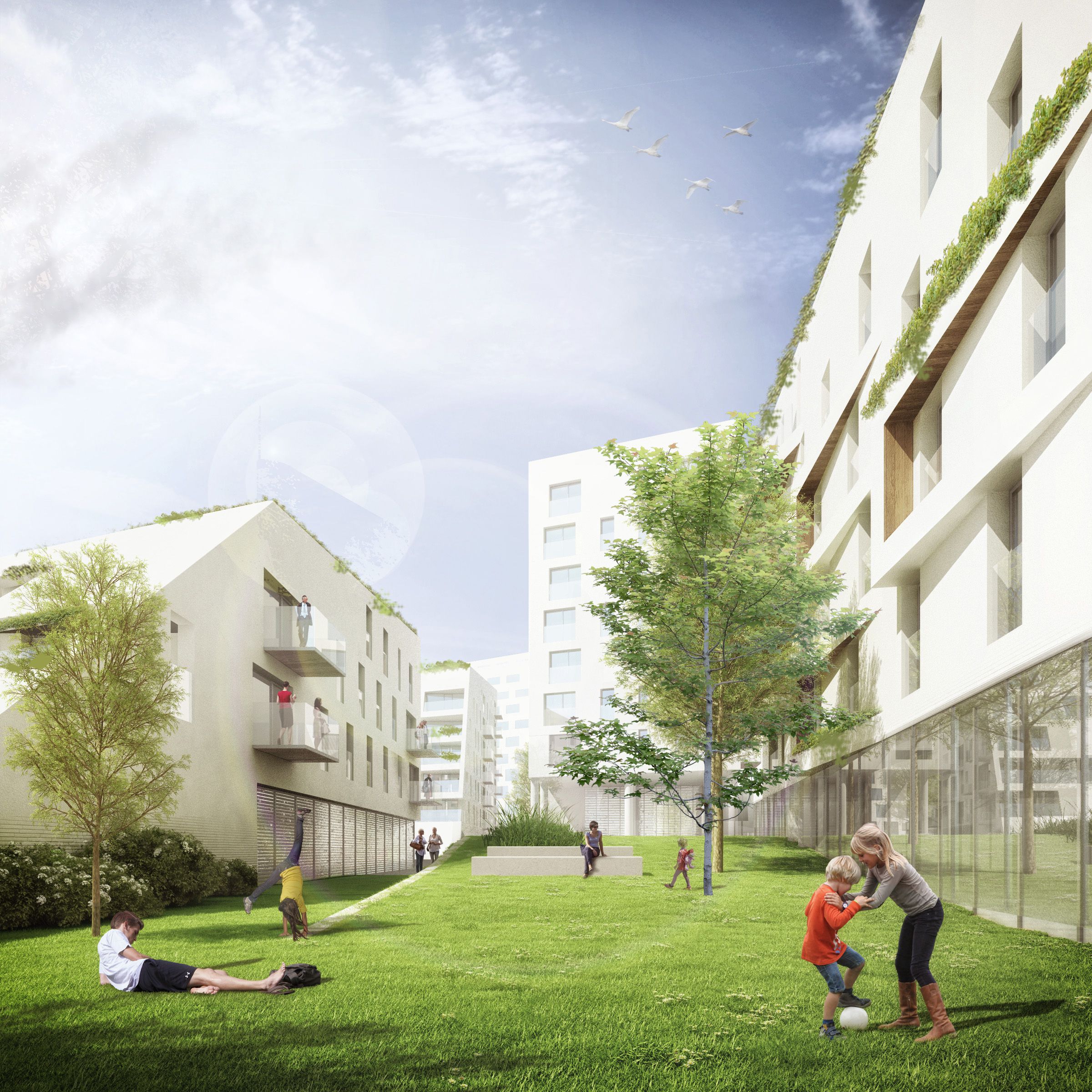 A2M, Bureau Greish, Jaspers & Eyers win competition for the city of Liège: ’’Paradis Express’’