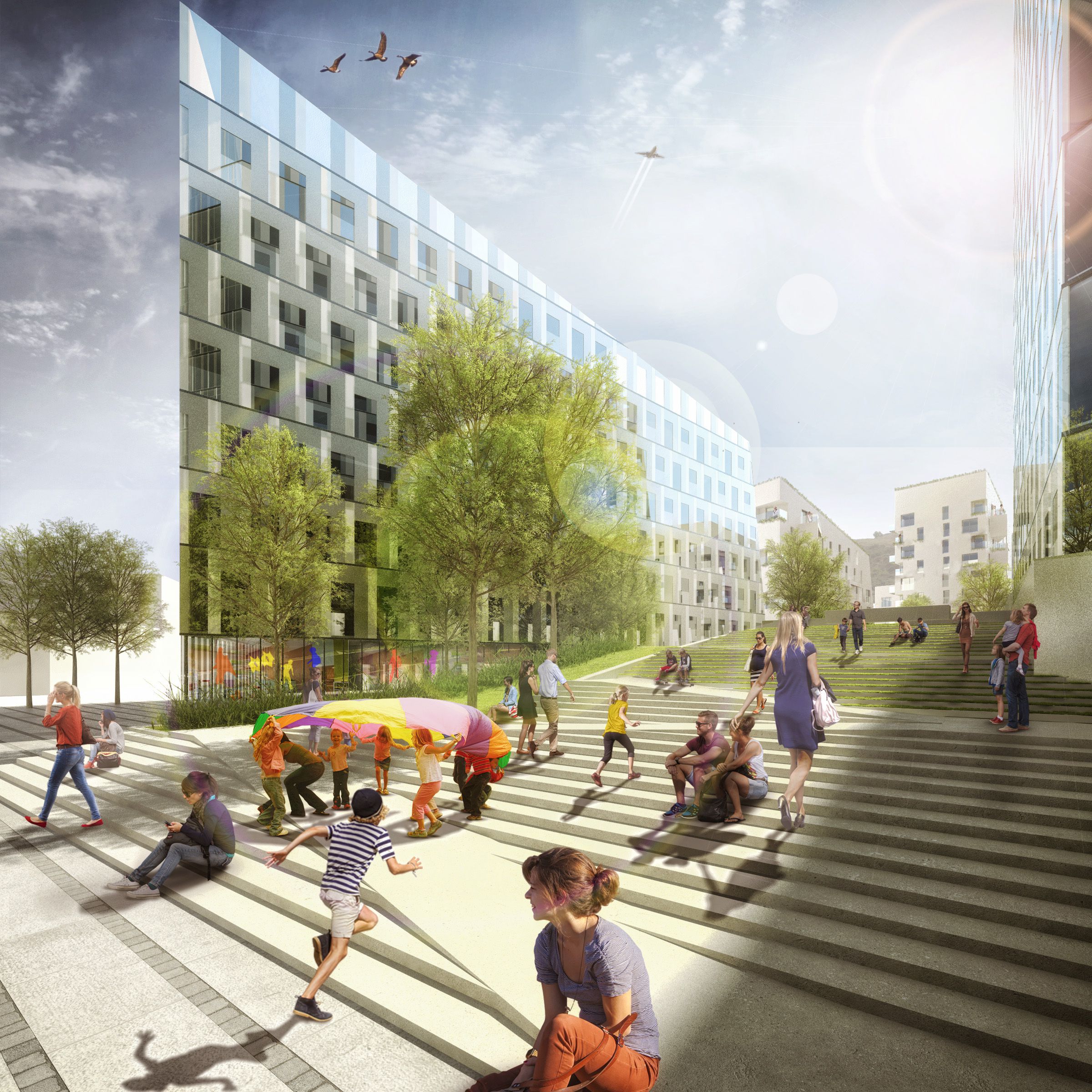 A2M, Bureau Greish, Jaspers & Eyers win competition for the city of Liège: ’’Paradis Express’’