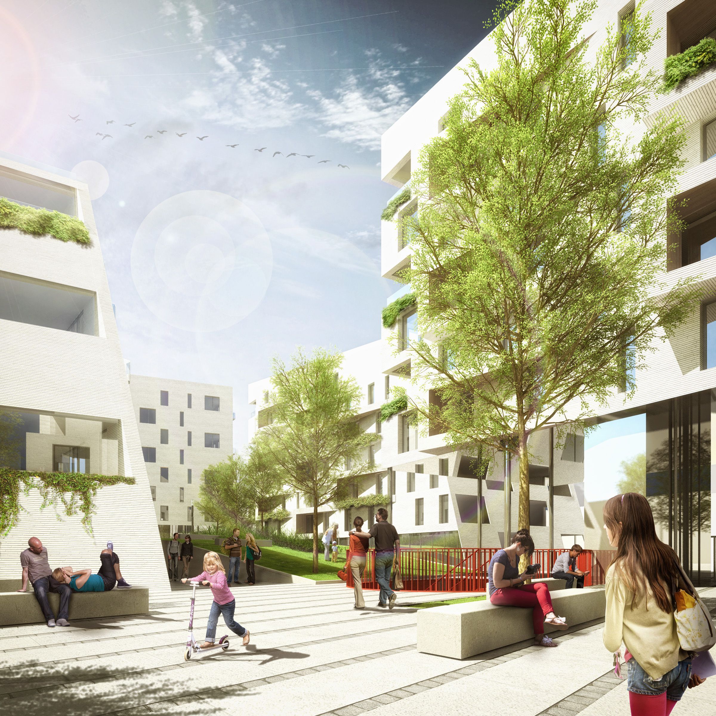 A2M, Bureau Greish, Jaspers & Eyers win competition for the city of Liège: ’’Paradis Express’’