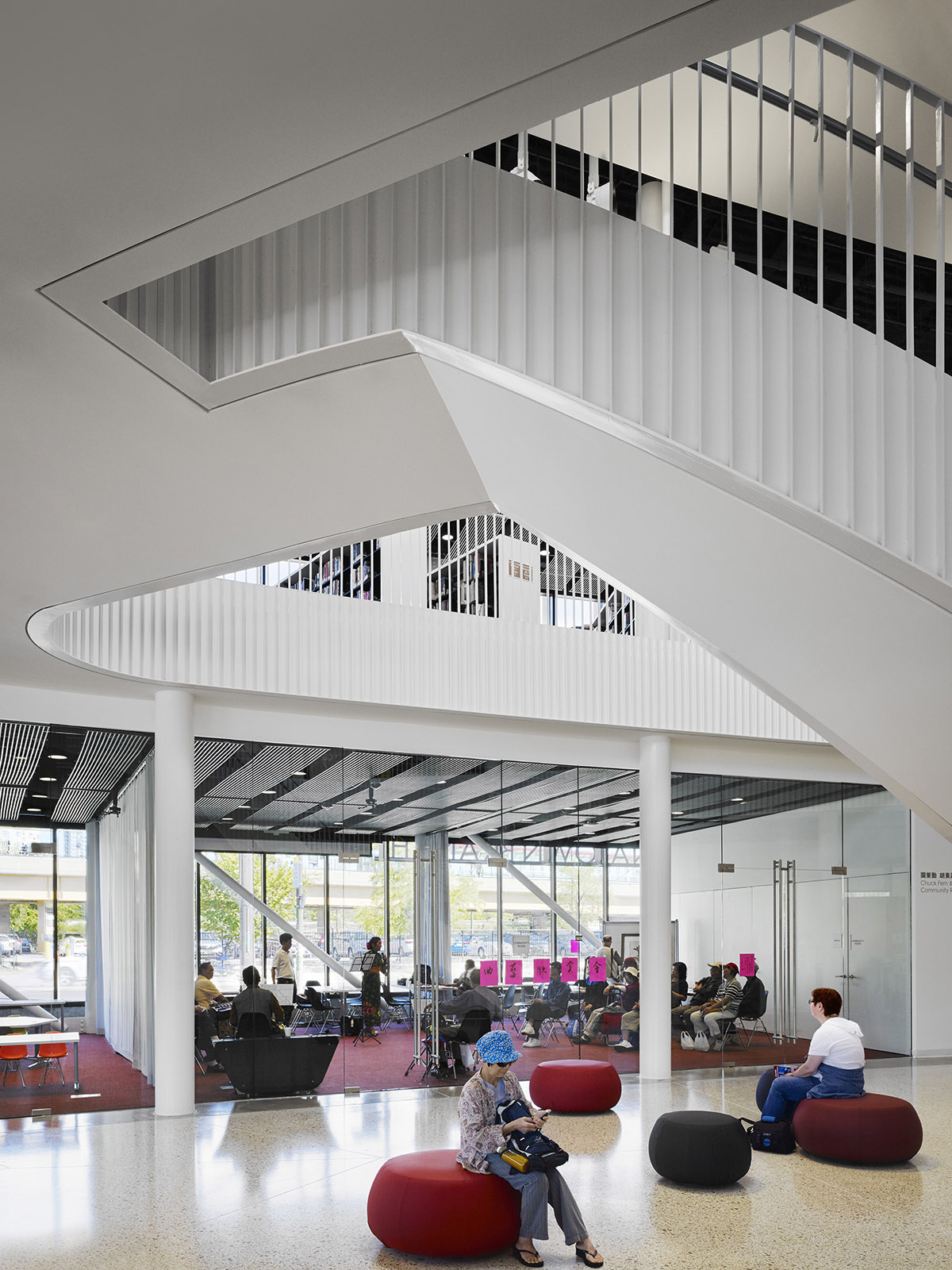 SOM’s New Chinatown Branch Library Opens to the public in Chicago