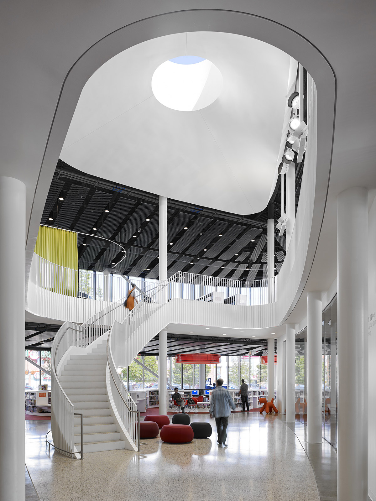 SOM’s New Chinatown Branch Library Opens to the public in Chicago