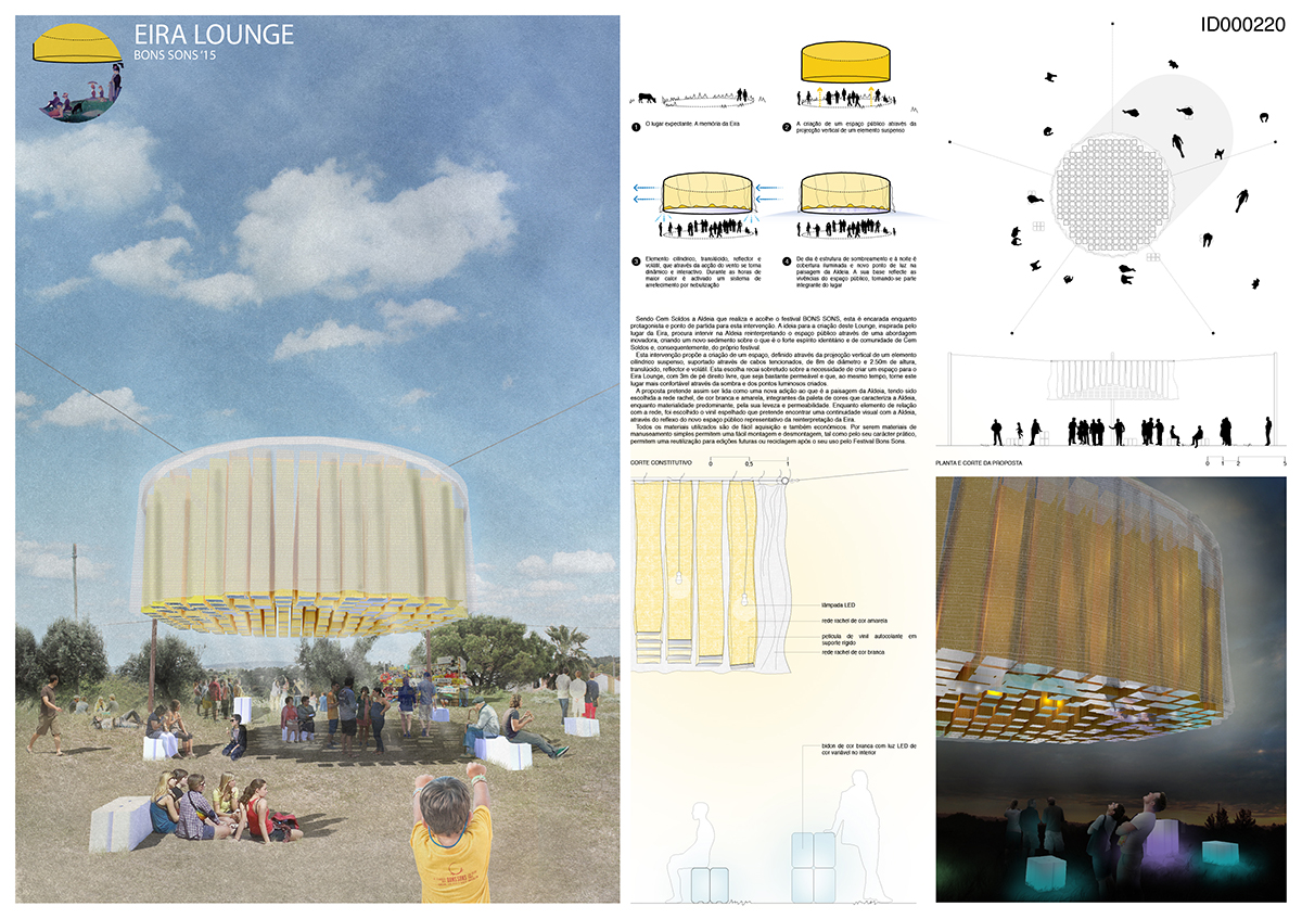 EIRA Lounge ’’ephemeral installation’’ competition winners announced