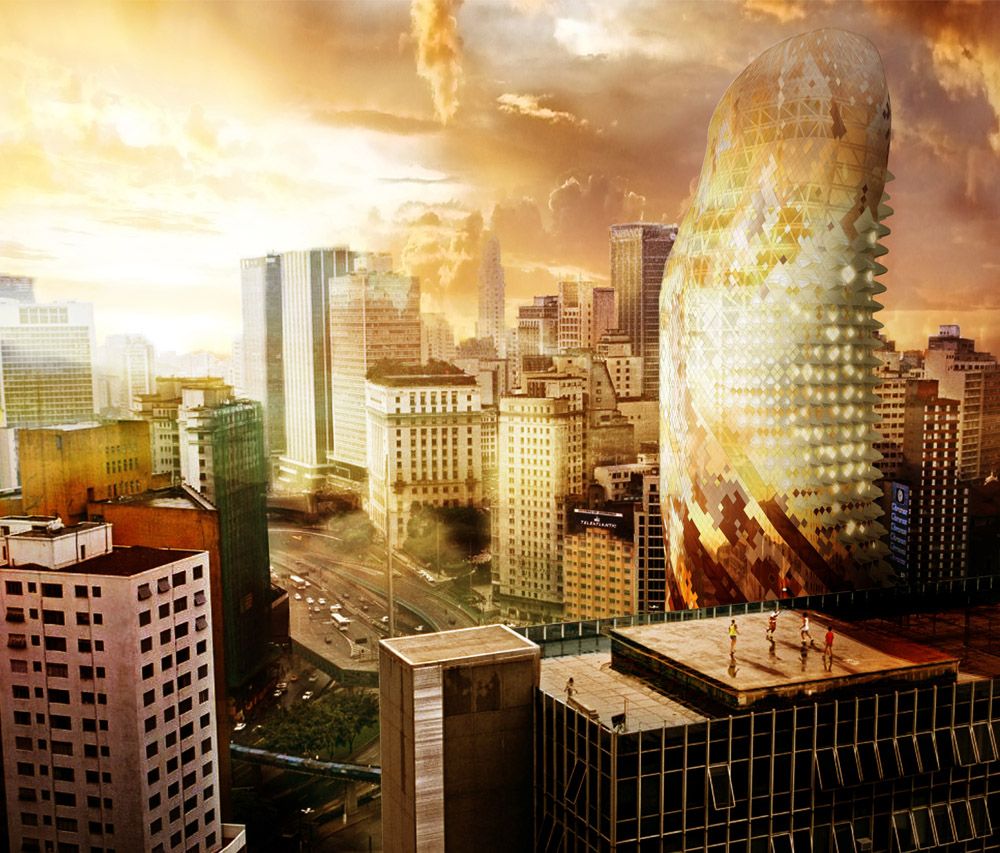 San Paulo’s Vertical City:’’Oportunity’’ by Eduardo Camarena