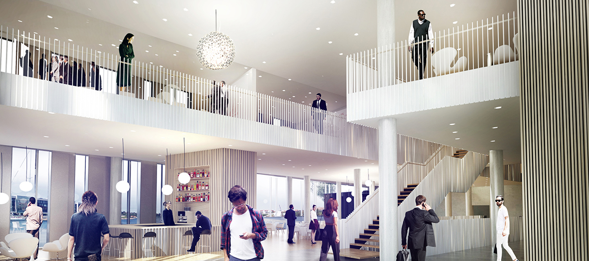 Henning Larsen Architects proposed a new landmark in Sønderborg