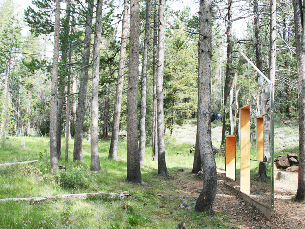 &rsquo;&rsquo;Invisible Barn&rsquo;&rsquo; is an architectural folly merging into nature designed by Stpmj