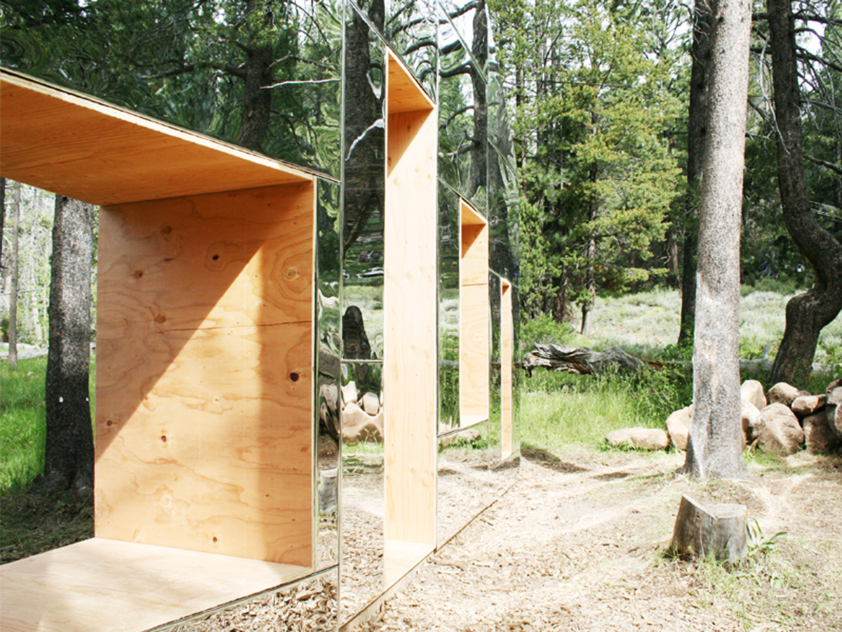 &rsquo;&rsquo;Invisible Barn&rsquo;&rsquo; is an architectural folly merging into nature designed by Stpmj