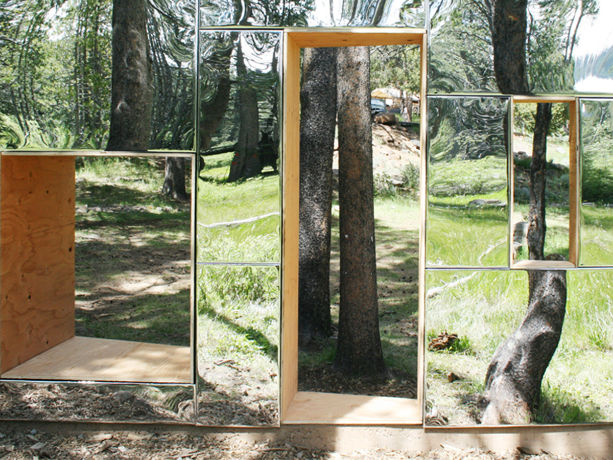 &rsquo;&rsquo;Invisible Barn&rsquo;&rsquo; is an architectural folly merging into nature designed by Stpmj