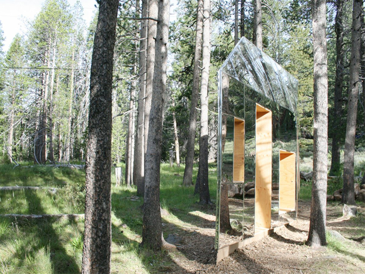 &rsquo;&rsquo;Invisible Barn&rsquo;&rsquo; is an architectural folly merging into nature designed by Stpmj