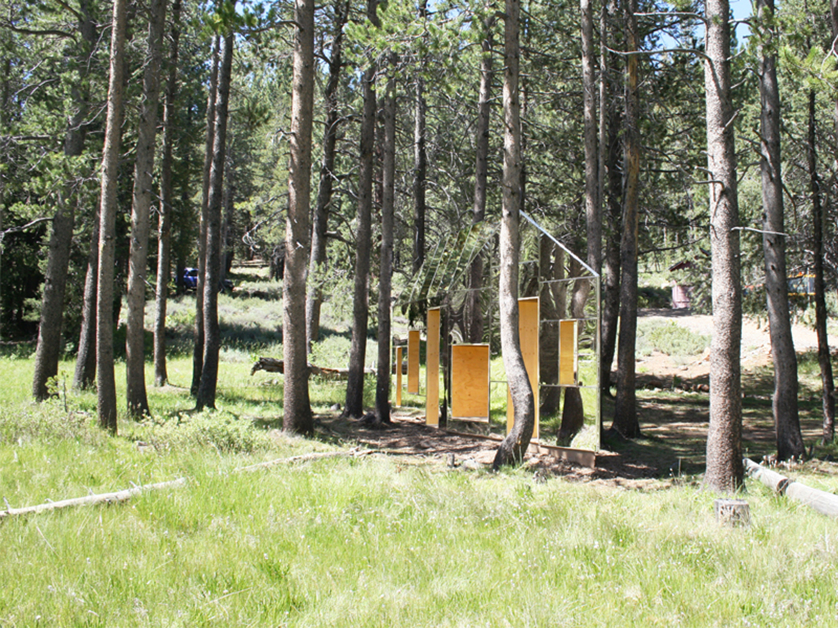 &rsquo;&rsquo;Invisible Barn&rsquo;&rsquo; is an architectural folly merging into nature designed by Stpmj