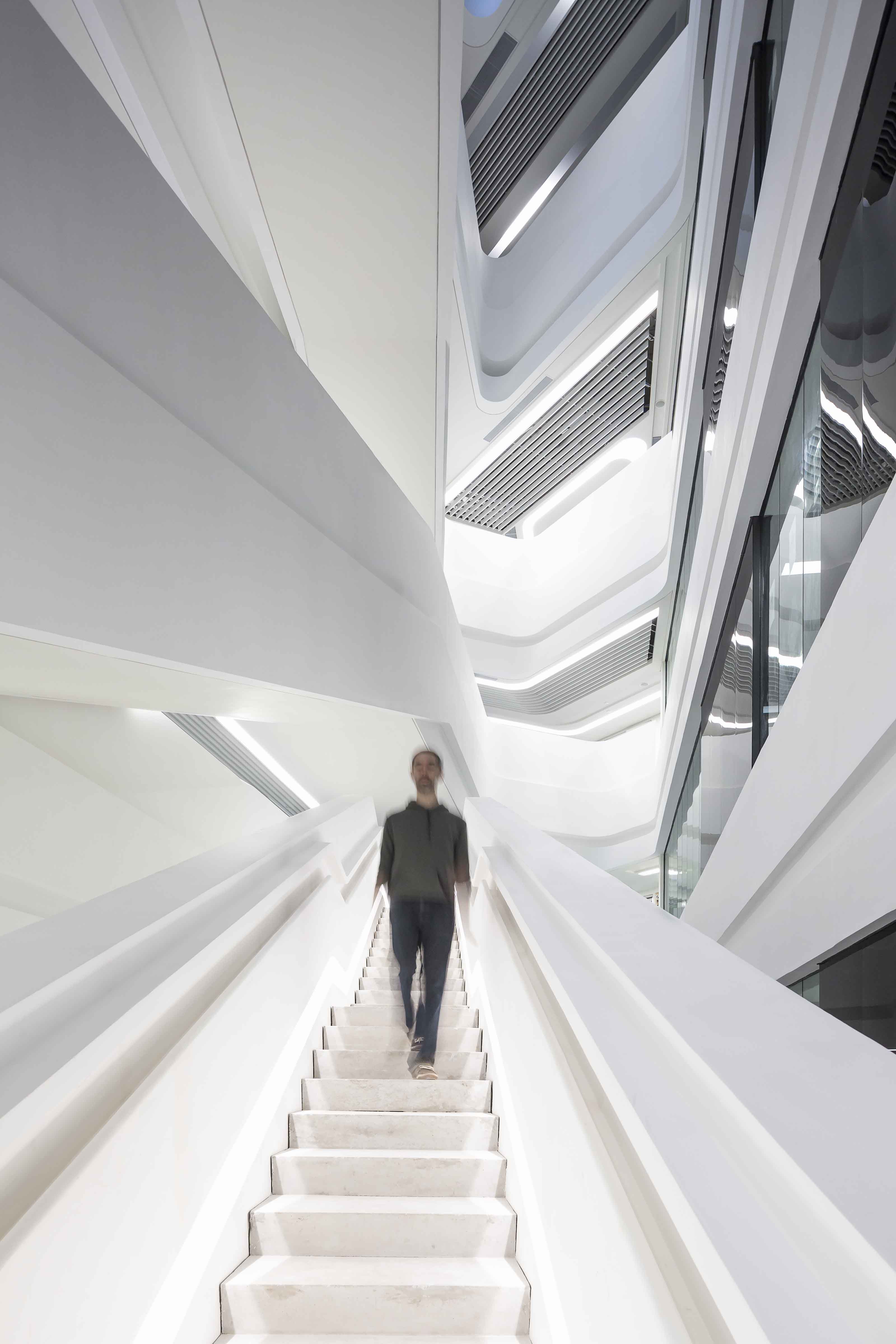 Jockey Club Innovation Tower Hong Kong Polytechnic University | Zaha Hadid