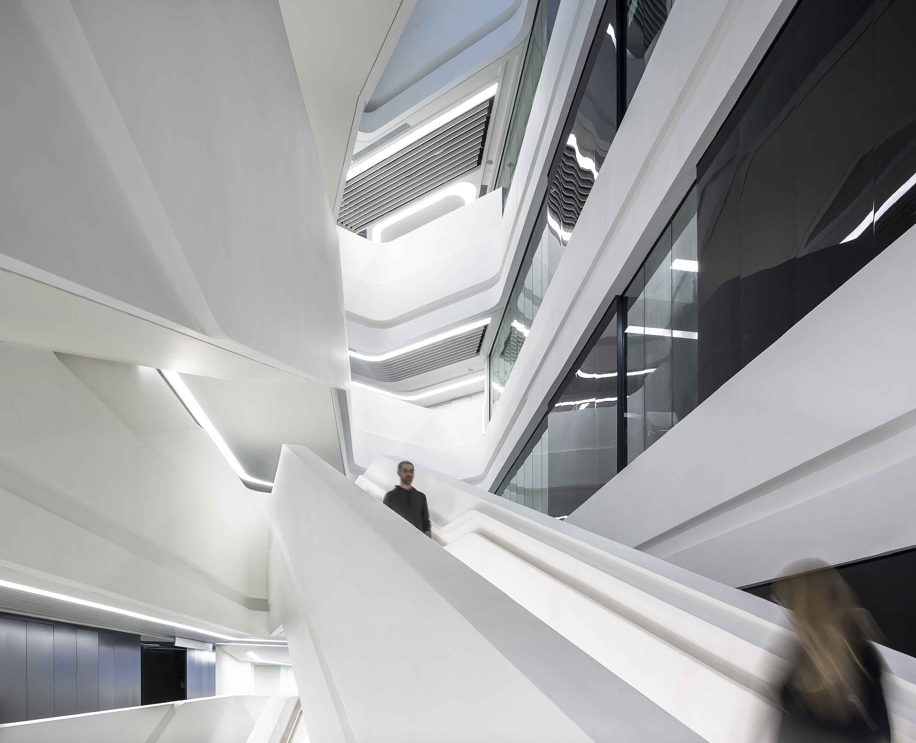 Jockey Club Innovation Tower Hong Kong Polytechnic University | Zaha Hadid