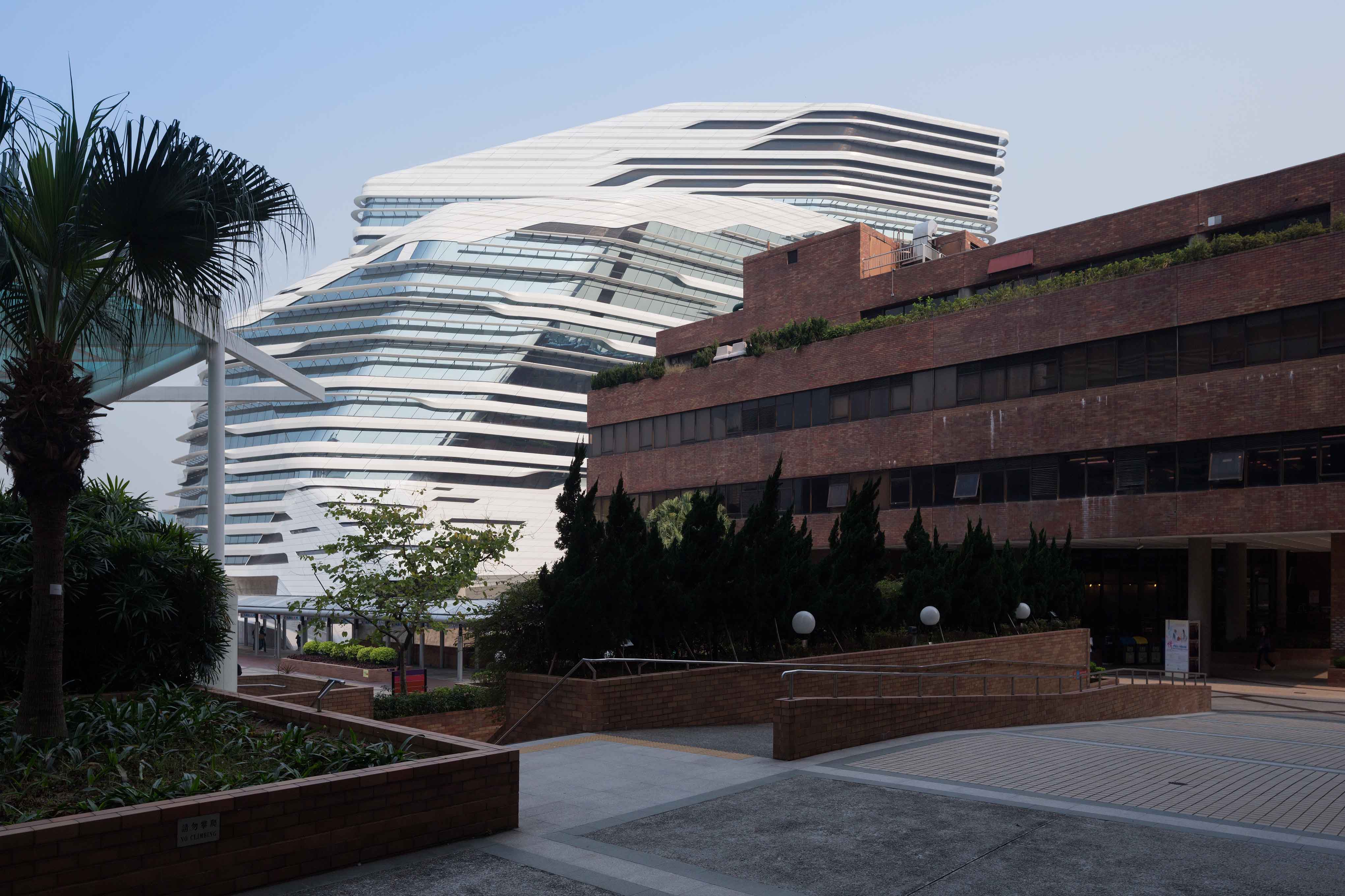 Jockey Club Innovation Tower Hong Kong Polytechnic University | Zaha Hadid