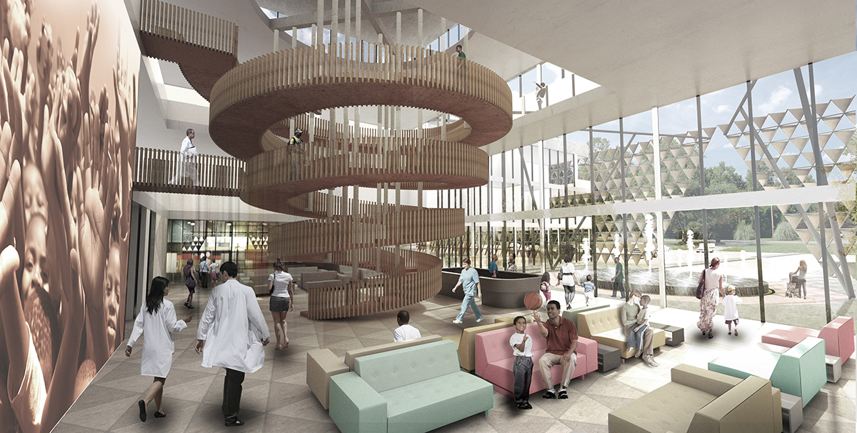 David Adjaye reveals new Eugene Gasana Jr. Foundation Paediatric Cancer Centre
