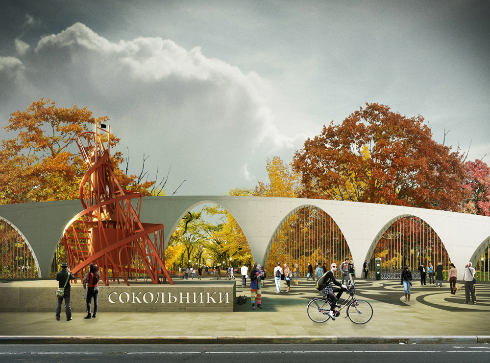 “Evolutionary Heritage” wins 3rd Prize in the International Design Competition for the SokolnikiPark