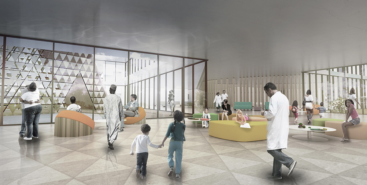 David Adjaye reveals new Eugene Gasana Jr. Foundation Paediatric Cancer Centre