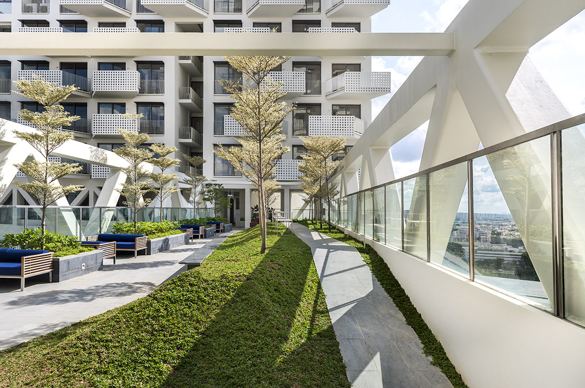Safdie Architects presents new images of Sky Habitat in Singapore