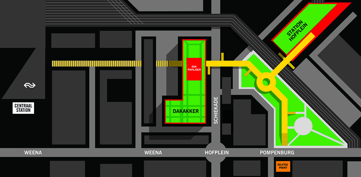 The Luchtsingel,  world’s first crowd funded public infrastructure,  completed