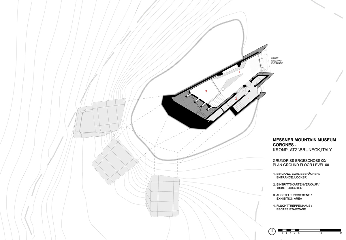 Zaha Hadid embeds Messner Mountain Museum in the summit of Alps