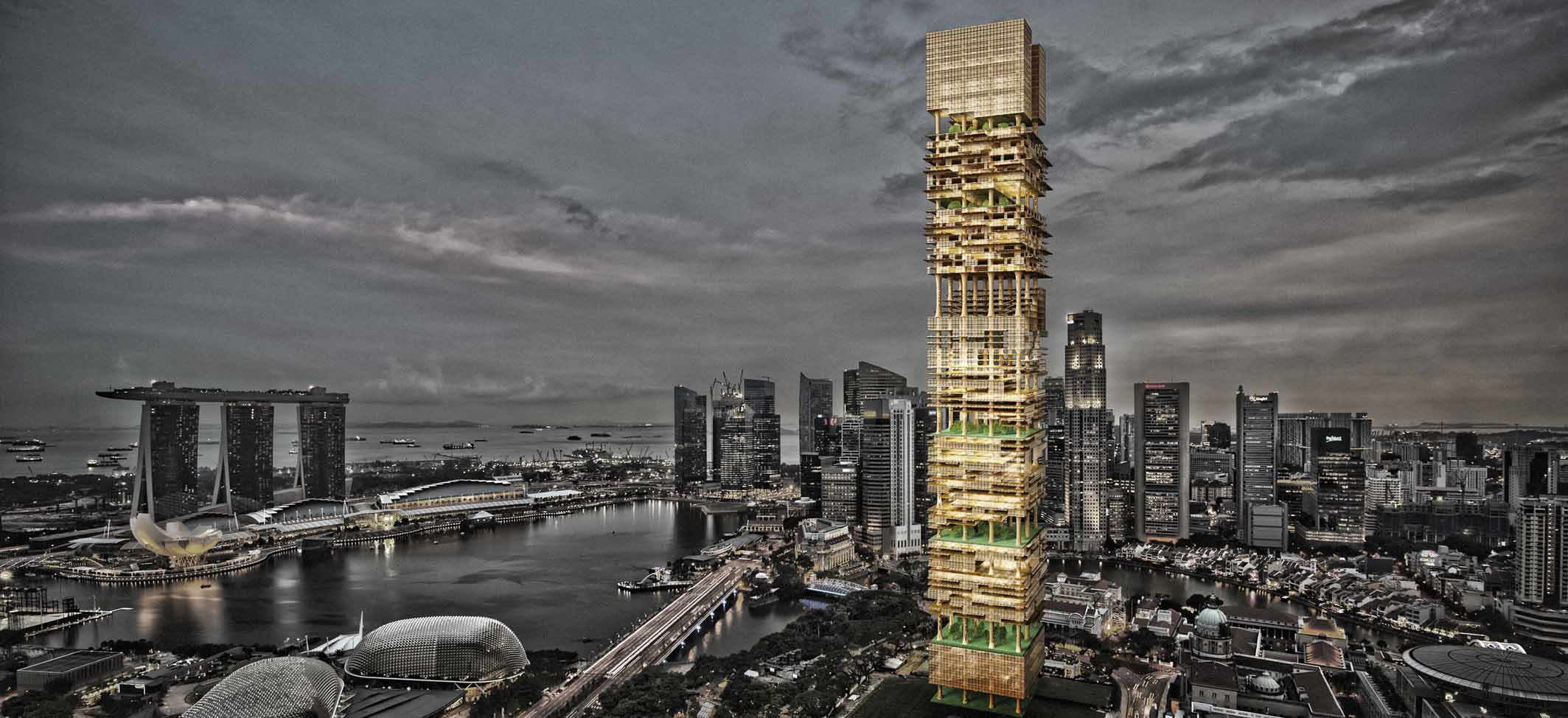 Singapore Bamboo Skyscraper Competition Results Announced