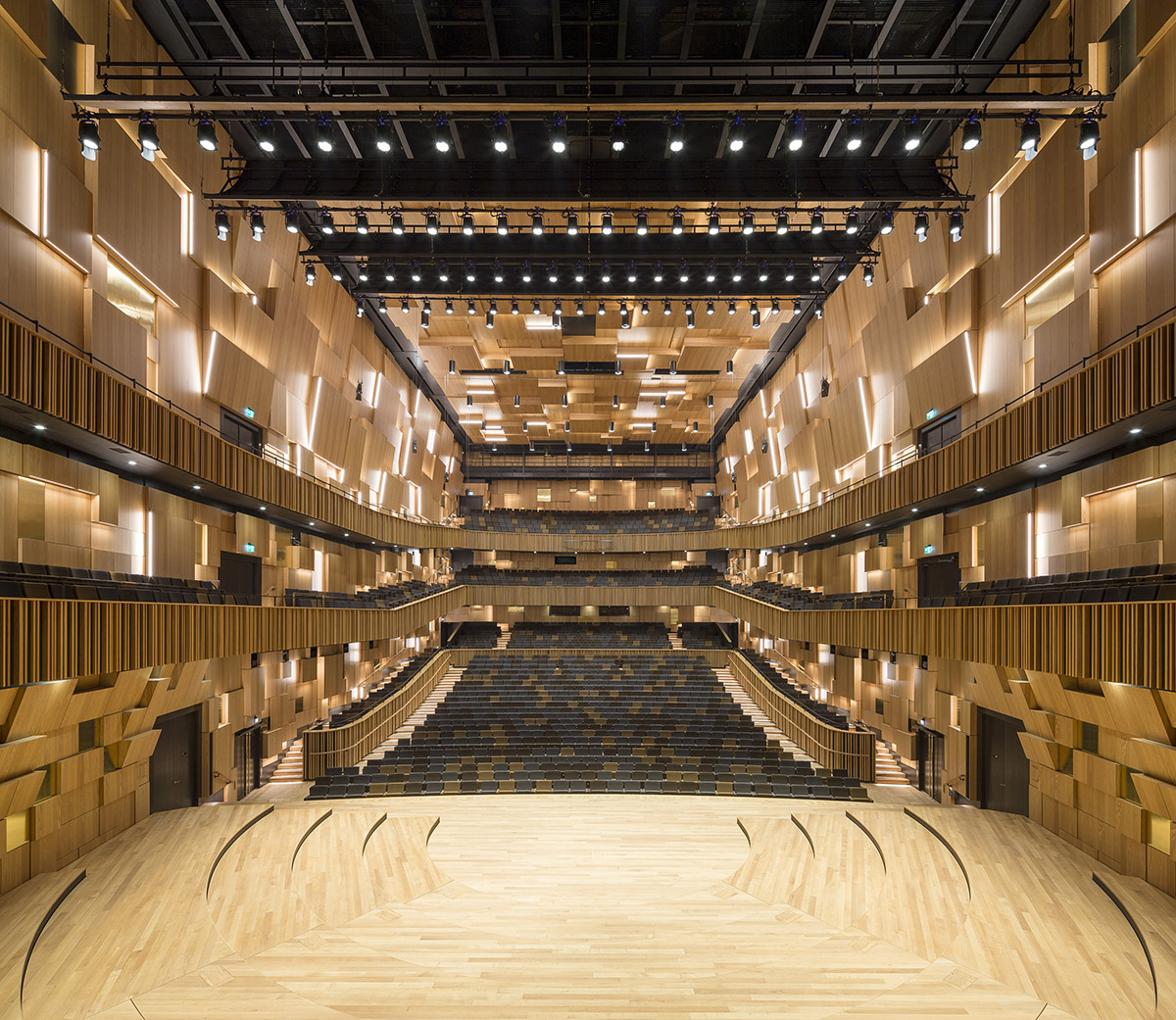 Schmidt Hammer Lassen’s The Concert Hall in Malmö Live opened to the public