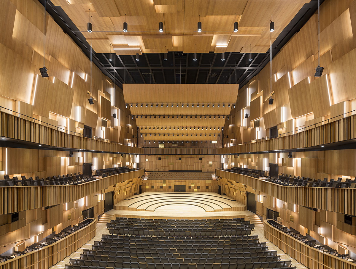 Schmidt Hammer Lassen’s The Concert Hall in Malmö Live opened to the public