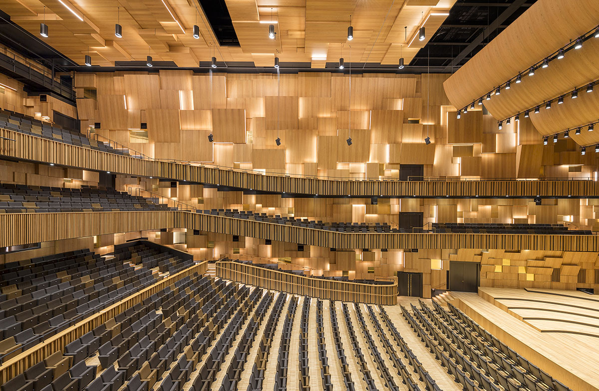 Schmidt Hammer Lassen’s The Concert Hall in Malmö Live opened to the public