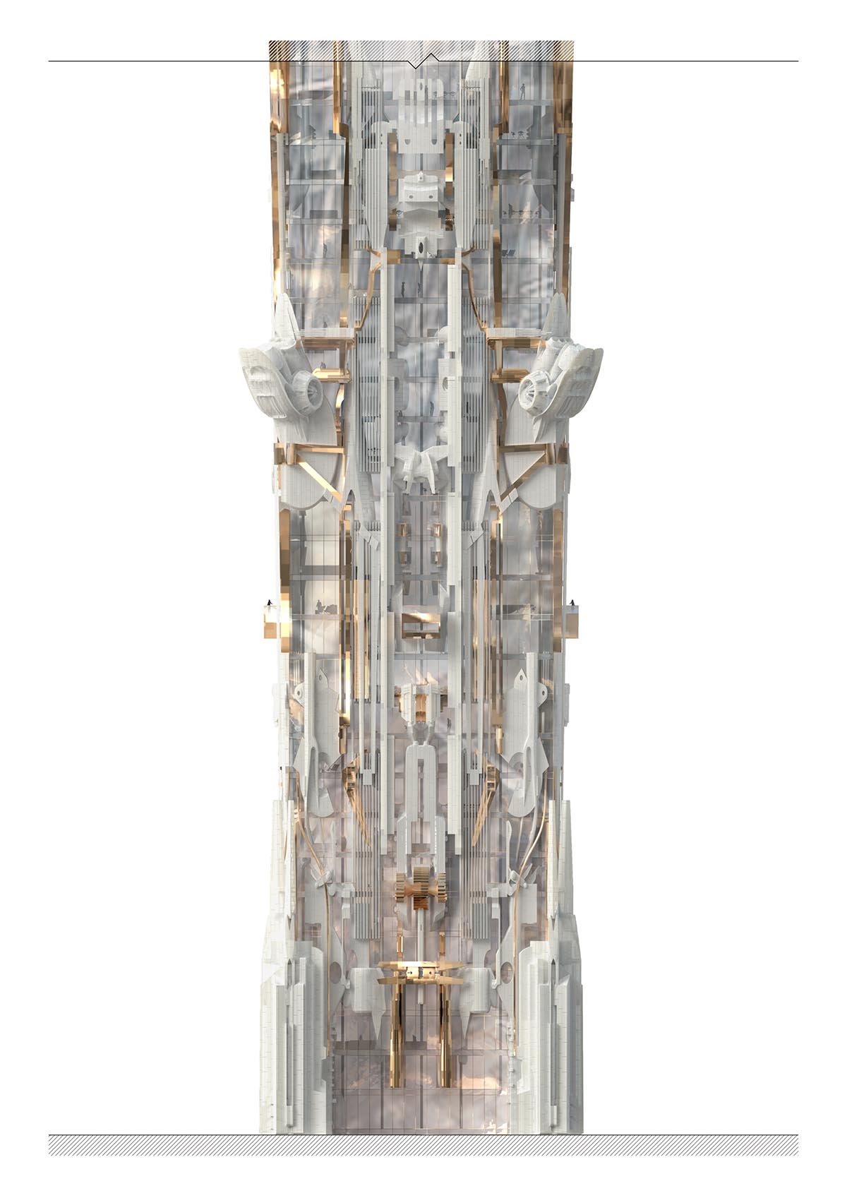 Mark Foster Gage Architects’ new skyscraper will dramatically change the skyline of New York