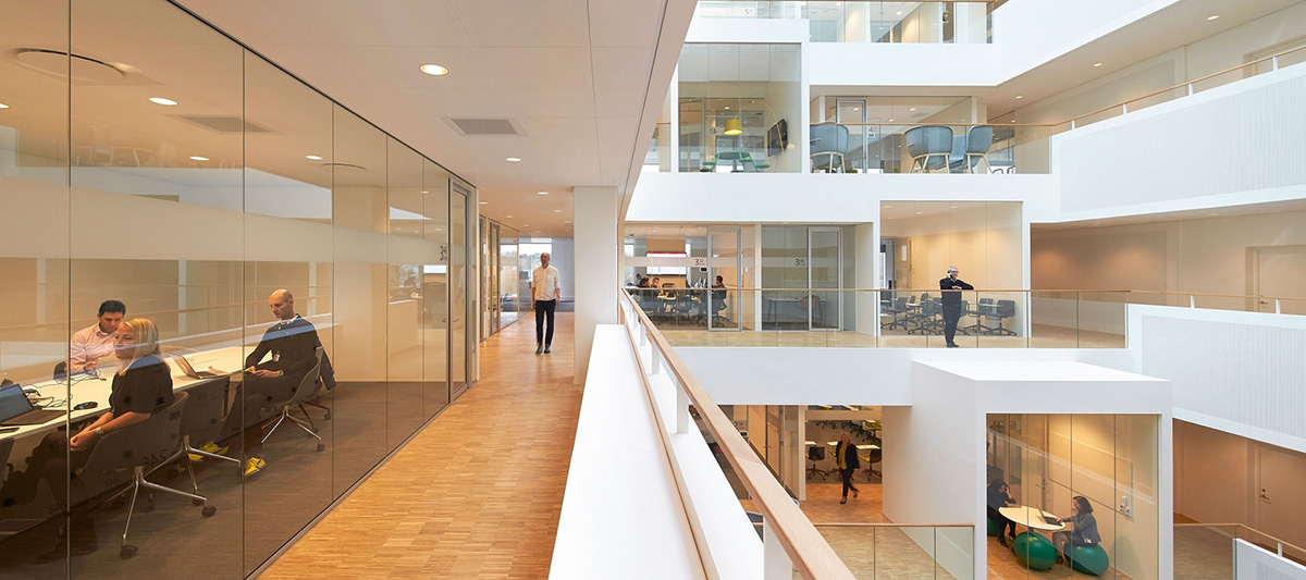 The new Microsoft Domicile designed by Henning Larsen Architects opened in Denmark