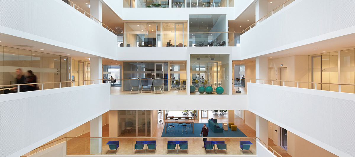 The new Microsoft Domicile designed by Henning Larsen Architects opened in Denmark