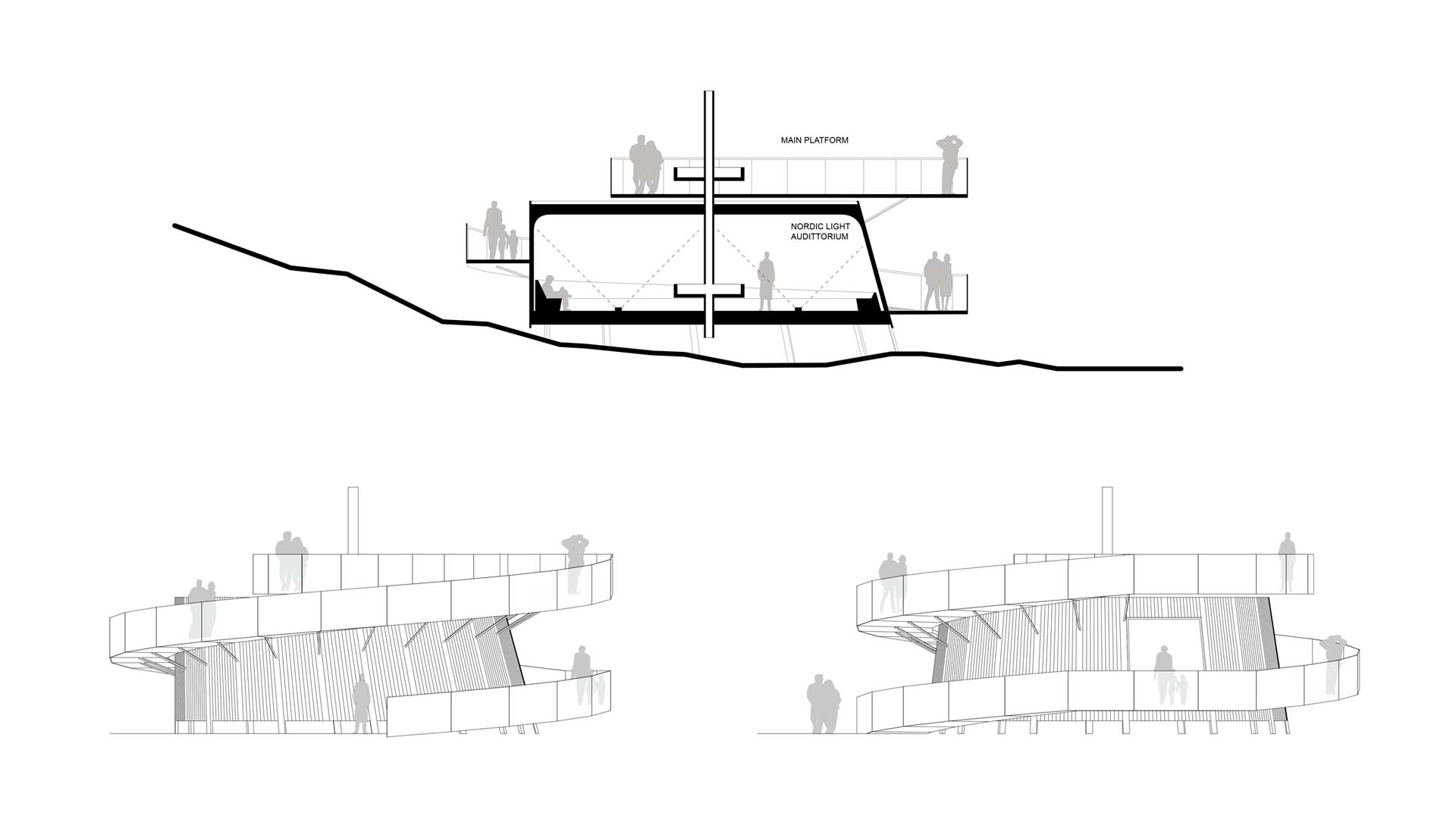 Northern Light Observatory,Lofoten Islands by CTRL+N&KONTUR