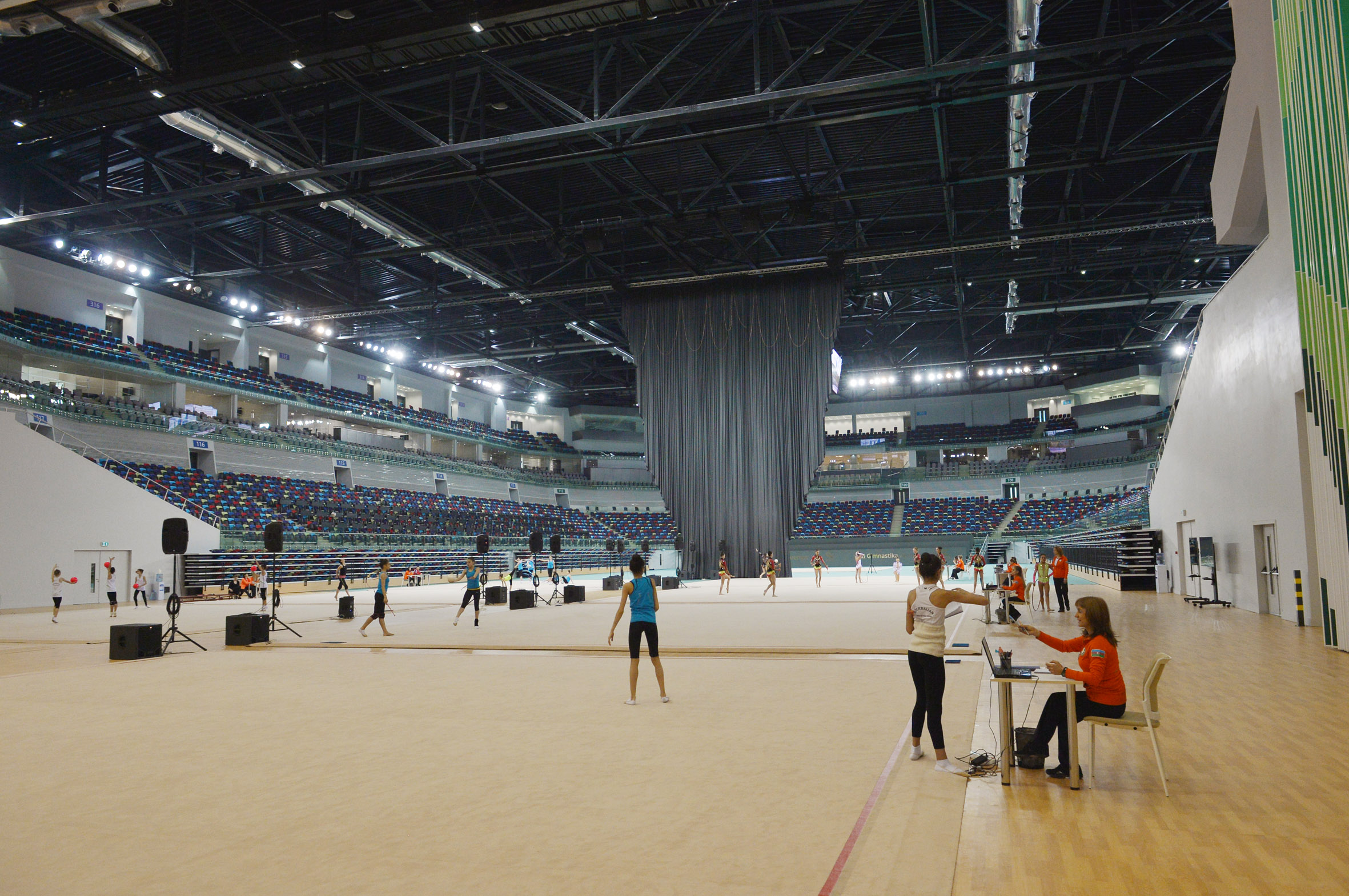 National Gymnastics Arena completes in Azerbaijan